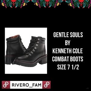 GENTLE SOULS | BY KENNETH COLE | COMBAT BOOTS | SIZE 7 1/2